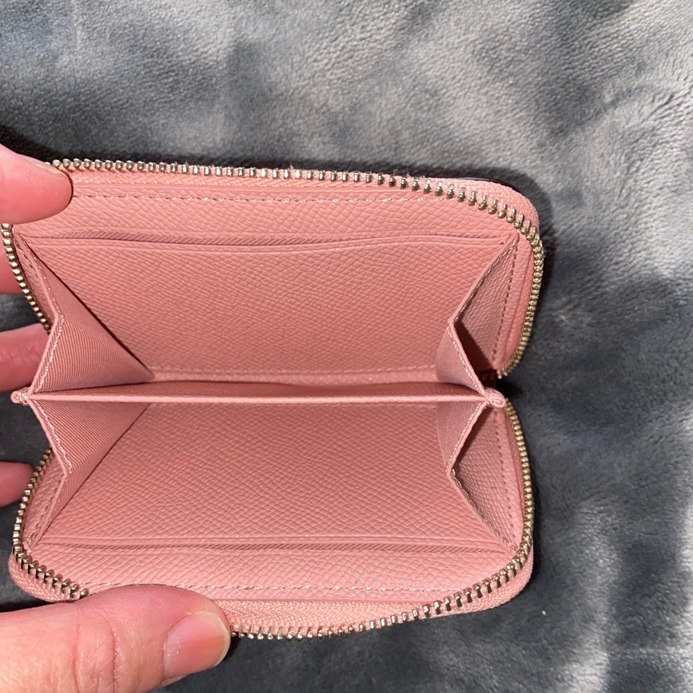 Coach Zip Around Coin Case